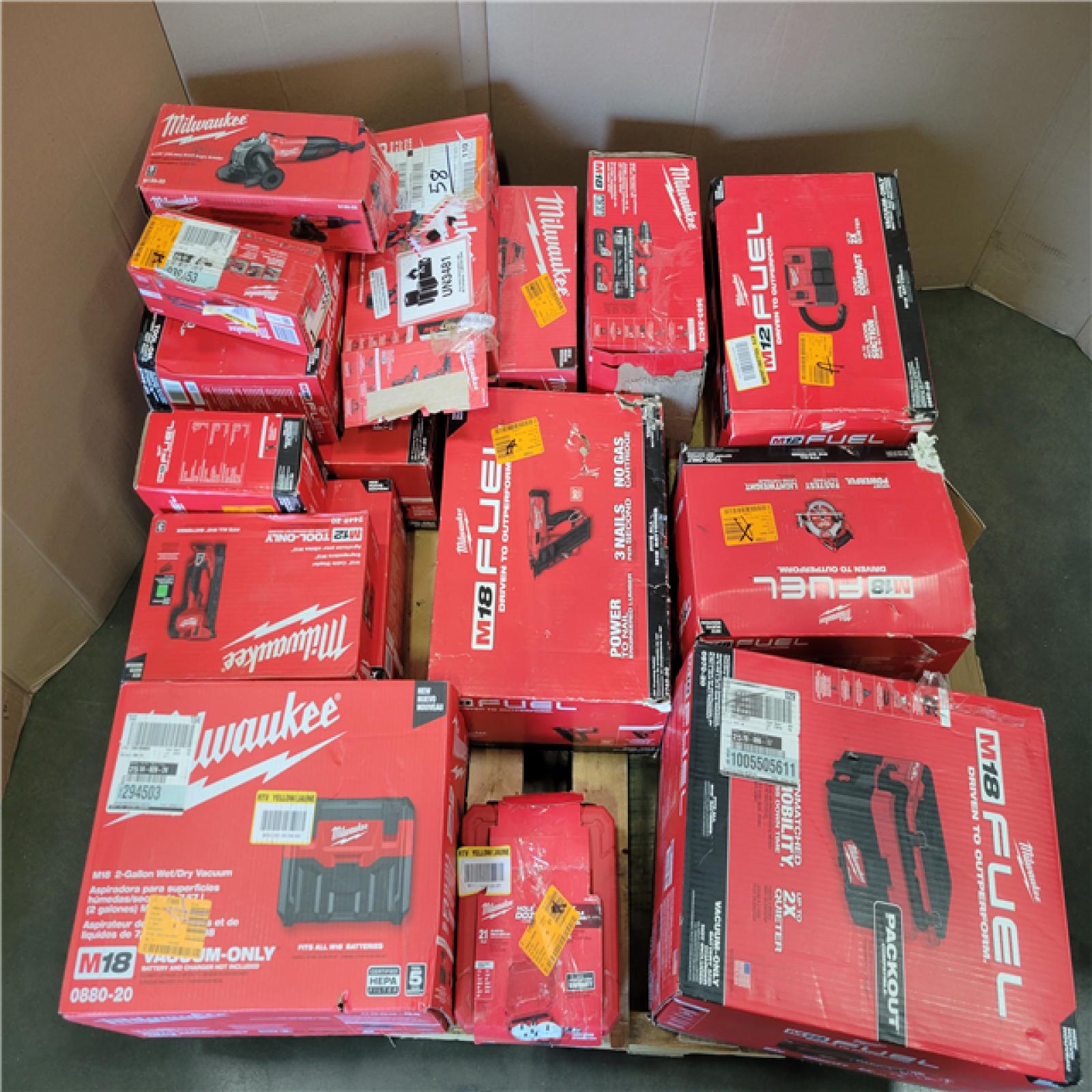 CALIFORNIA AS-IS TOOL PALLET