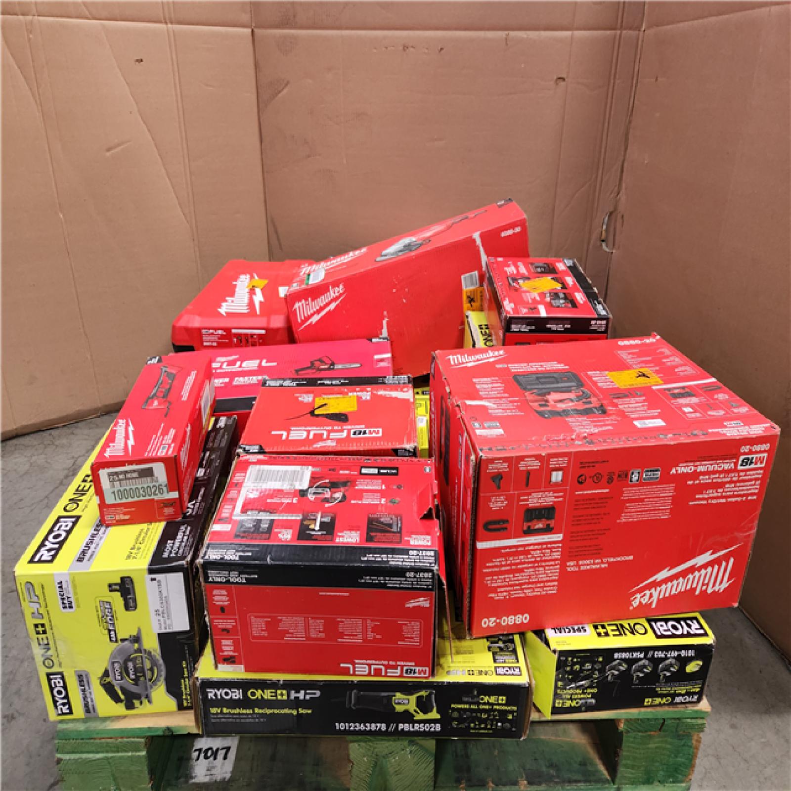 CALIFORNIA AS-IS TOOL PALLET