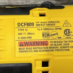 AS-IS DEWALT ATOMIC 20-Volt Lithium-Ion Cordless Brushless (4-Tool) Combo Kit