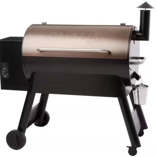 DALLAS LOCATION - Traeger Pro Series 34-Pellet Grill and Smoker in Bronze