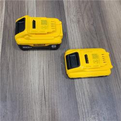 AS-IS  DEWALT 20V MAX Lithium-Ion 6.0Ah and 4.0Ah Battery and Charger Starter Kit