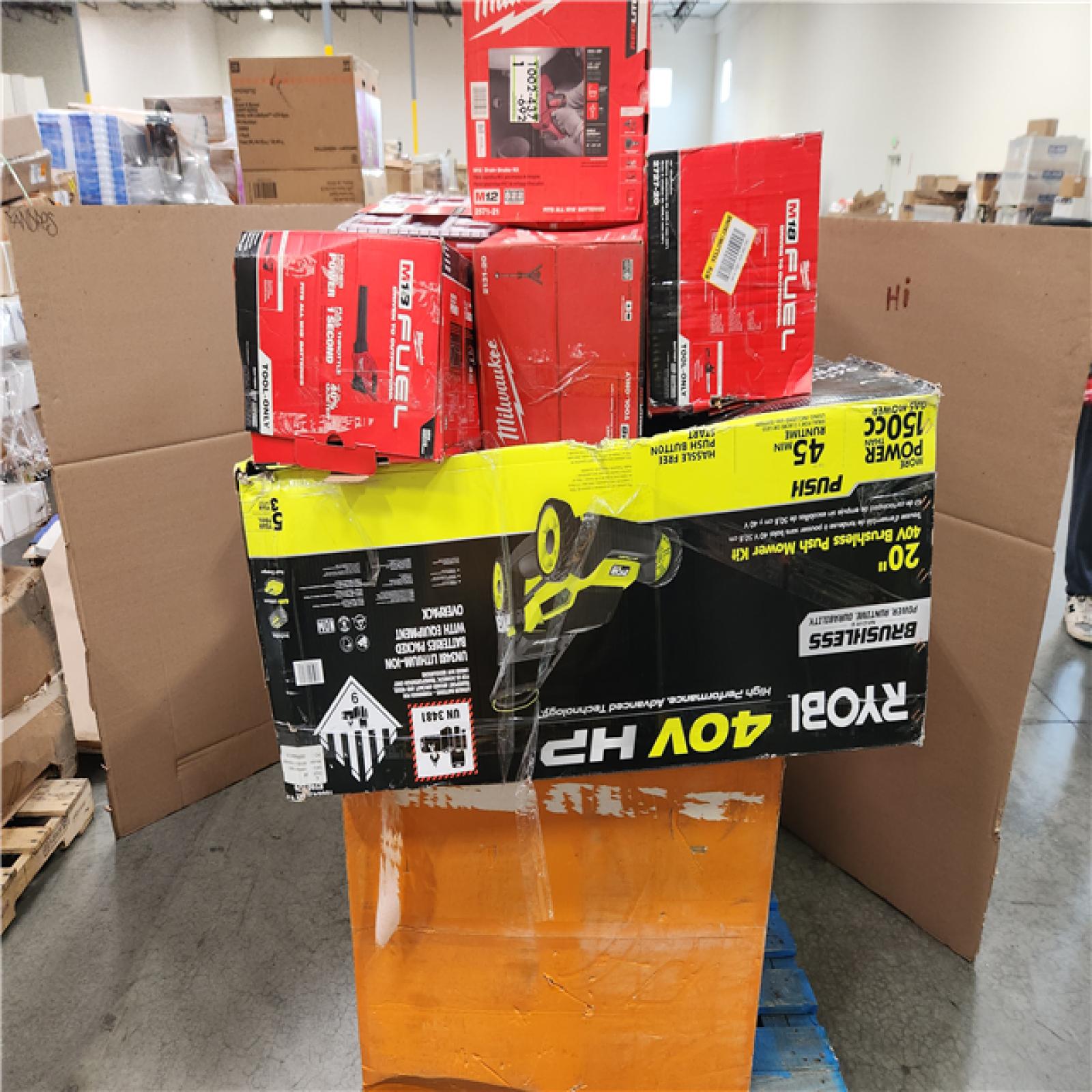 CALIFORNIA AS-IS TOOL PALLET