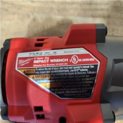 Houston Location AS-IS Milwaukee FUEL 18V Lithium-Ion Brushless Cordless 1/2 in. Impact Wrench with Friction Ring (Tool-Only)