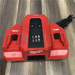 AS-IS Milwaukee M18 18V Dual Bay Simultaneous Super Charger