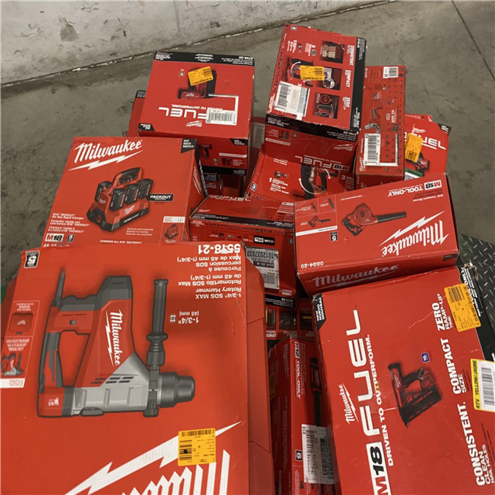Dallas Location - As-Is MILWAUKEE Tool Pallet