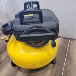 AS-IS DEWALT 6 Gal. 18-Gauge Brad Nailer and Heavy-Duty Pancake Electric Air Compressor Combo Kit