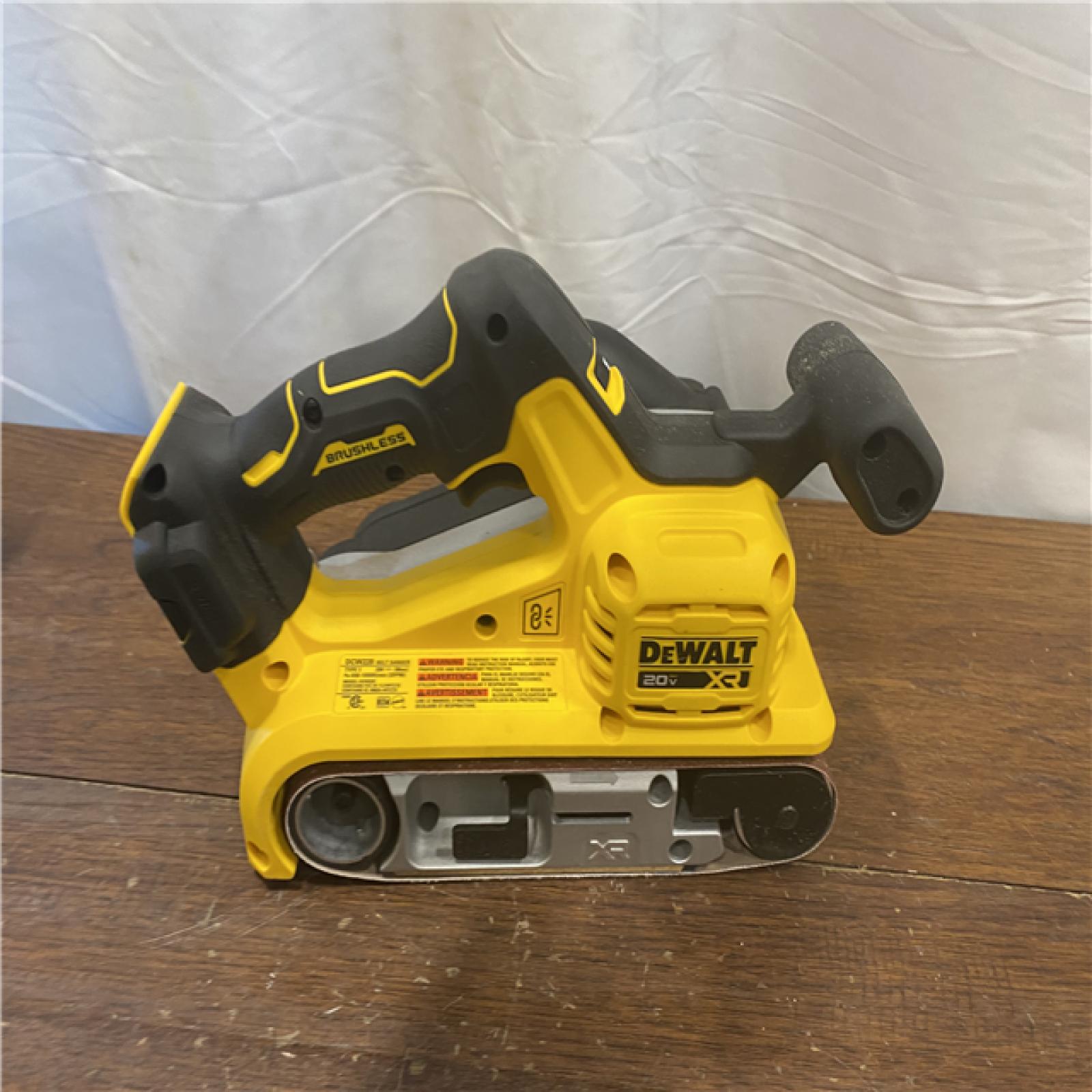 AS-IS DEWALT 20V MAX* XR Brushless Cordless Belt Sander