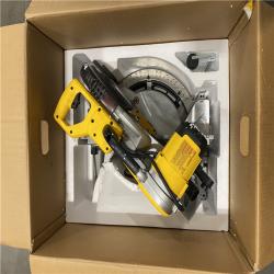 As-Is- DeWalt 15 Amp Corded 12 in. Compound Double Bevel Miter Saw