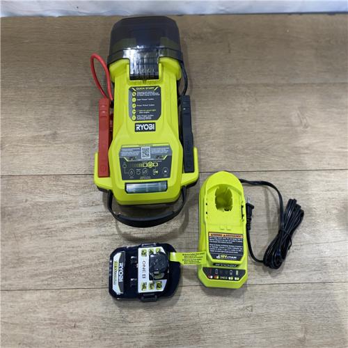 AS IS- RYOBI 18v One Jump Starter Kit