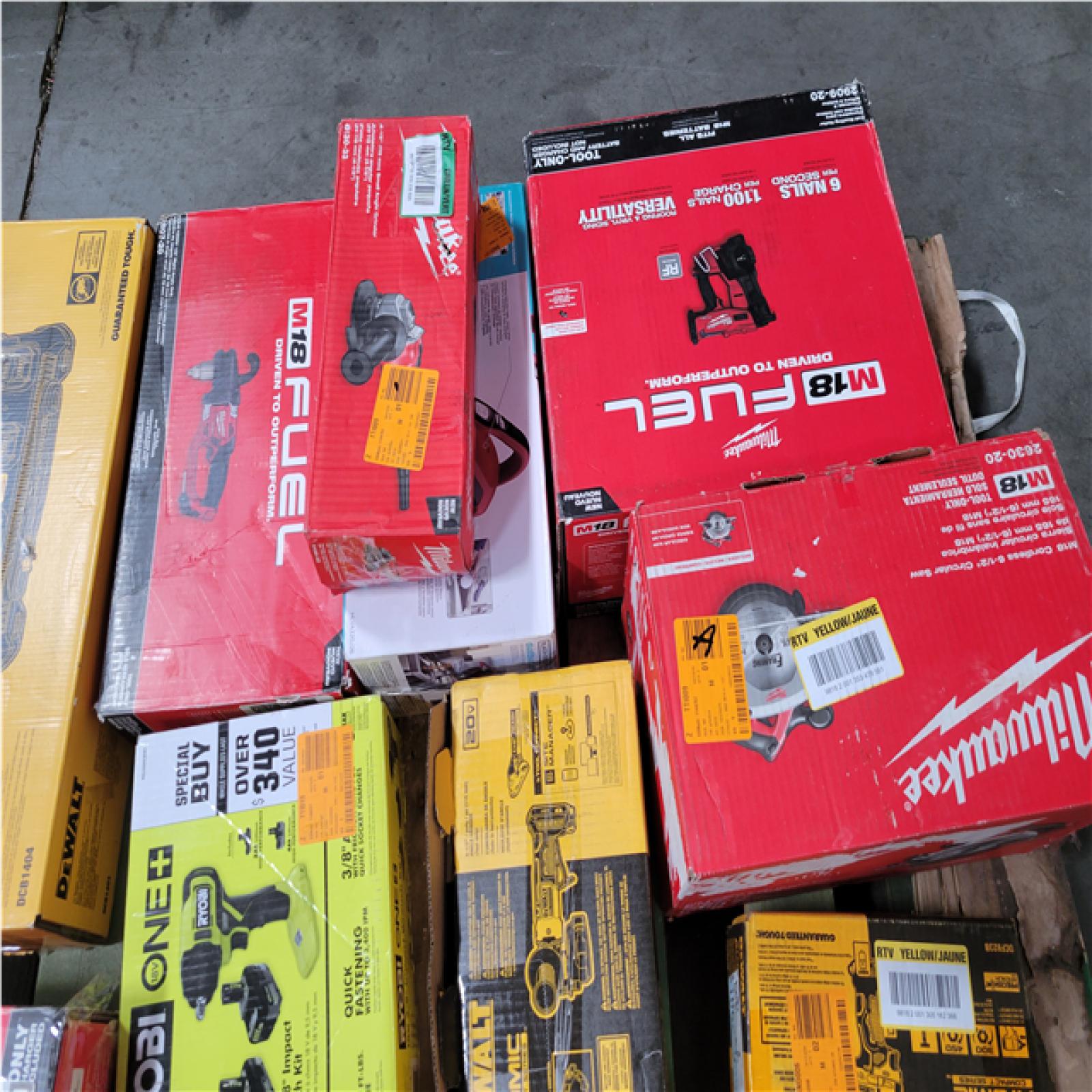 CALIFORNIA AS-IS TOOL PALLET