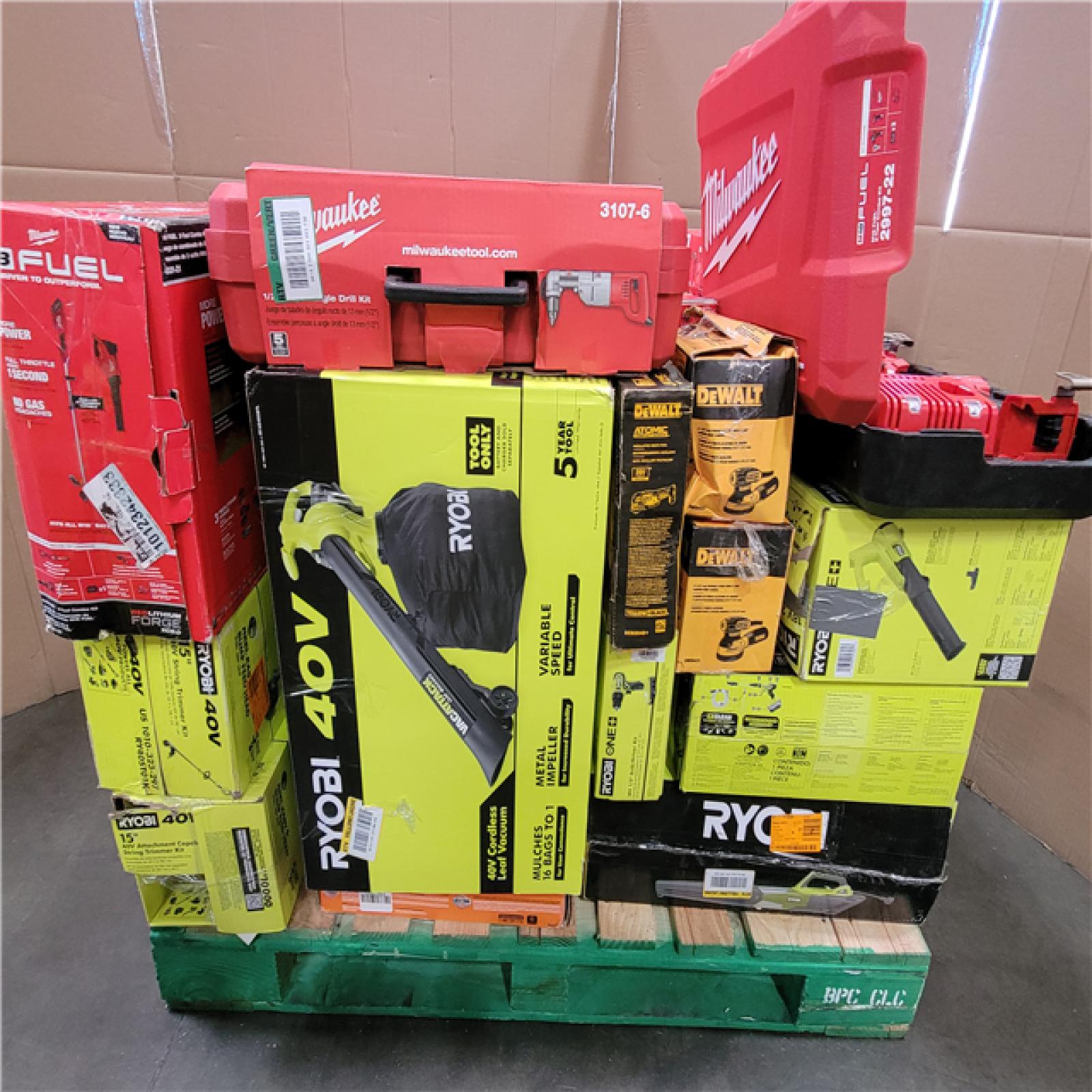 CALIFORNIA AS-IS TOOL PALLET