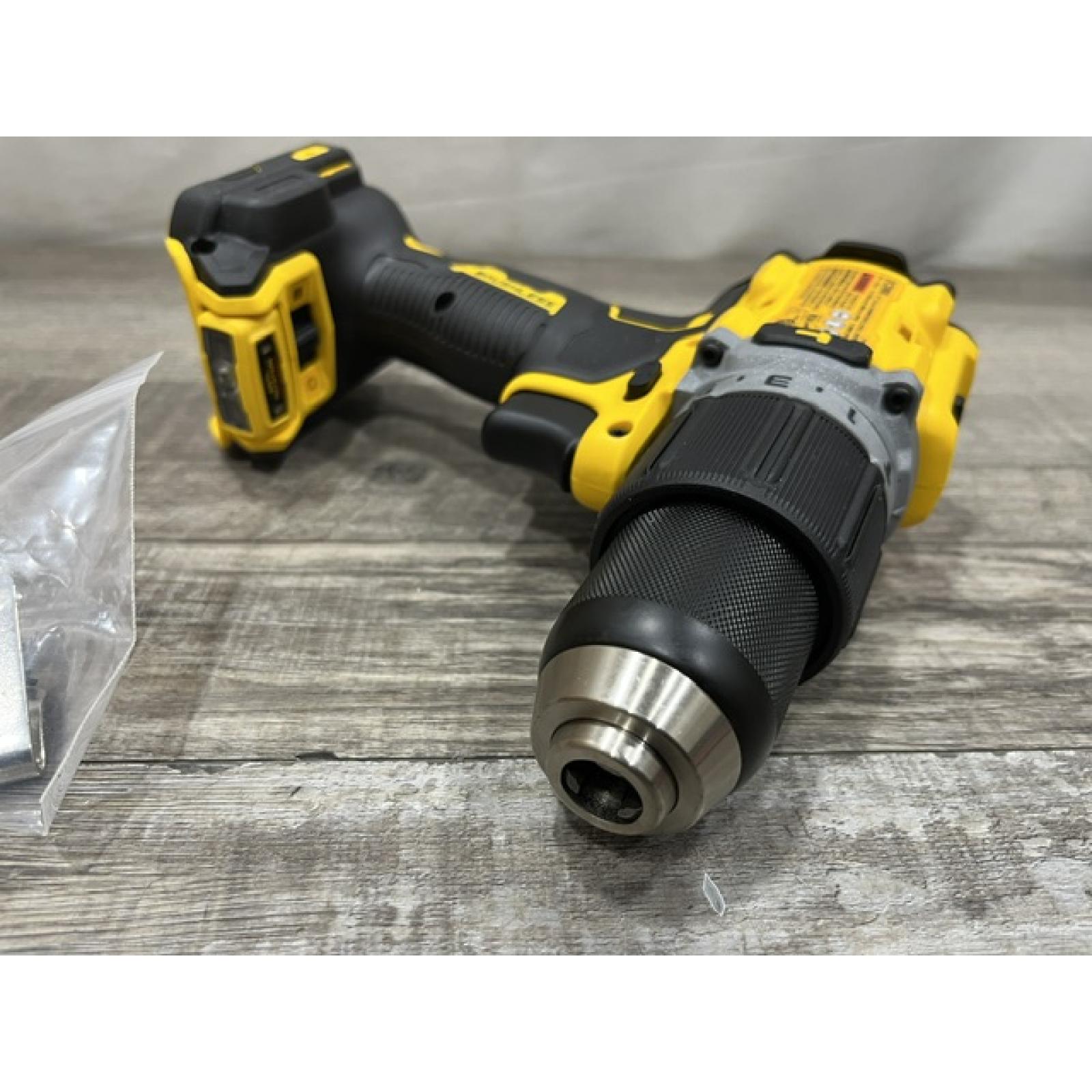 AS-IS DEWALT 20V XR Brushless Cordless 1/2 in. Hammer Drill (Tool-Only)