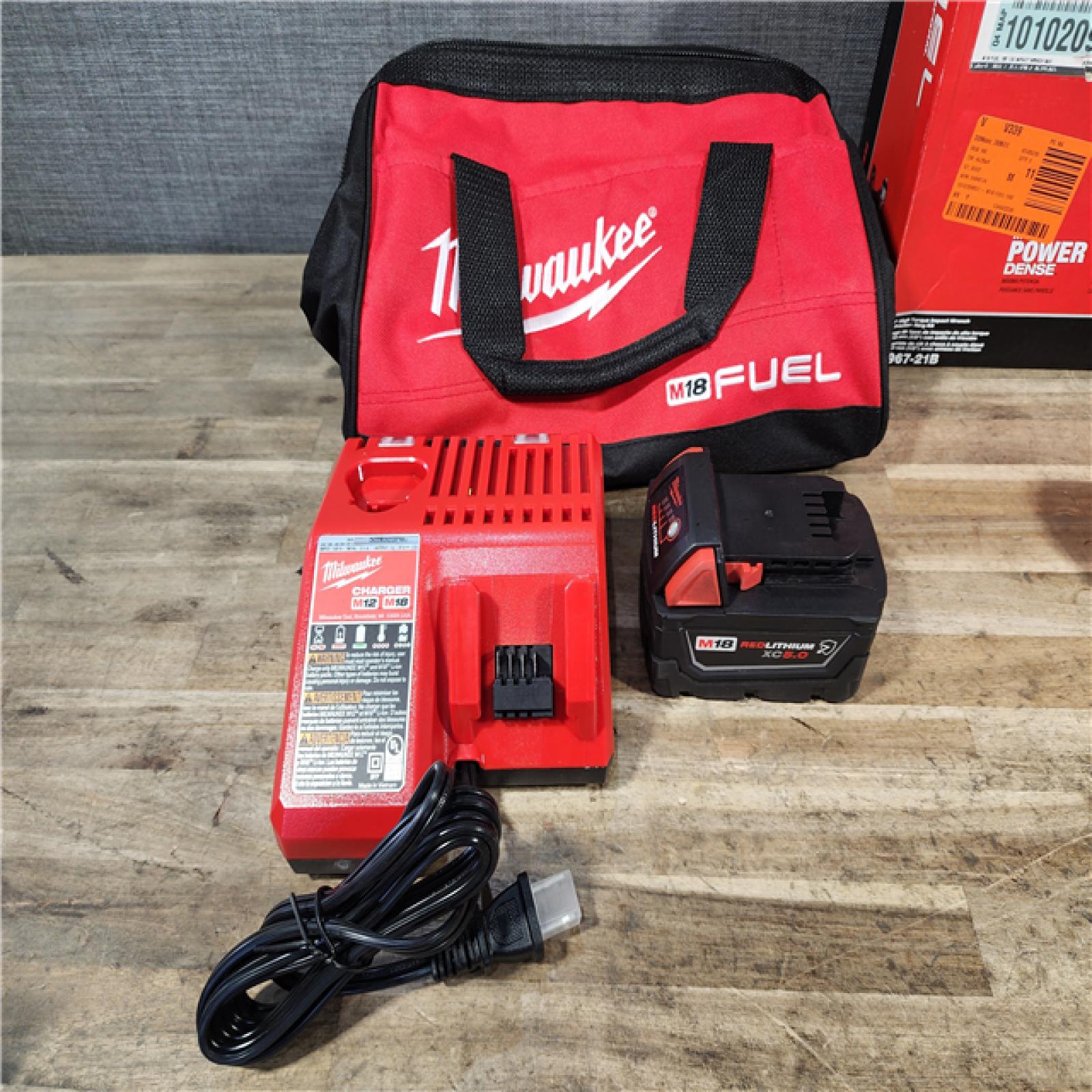 HOUSTON LOCATION - AS-IS Milwaukee FUEL 18V Lithium-Ion Brushless Cordless 1/2 in. Impact Wrench w/Friction Ring Kit