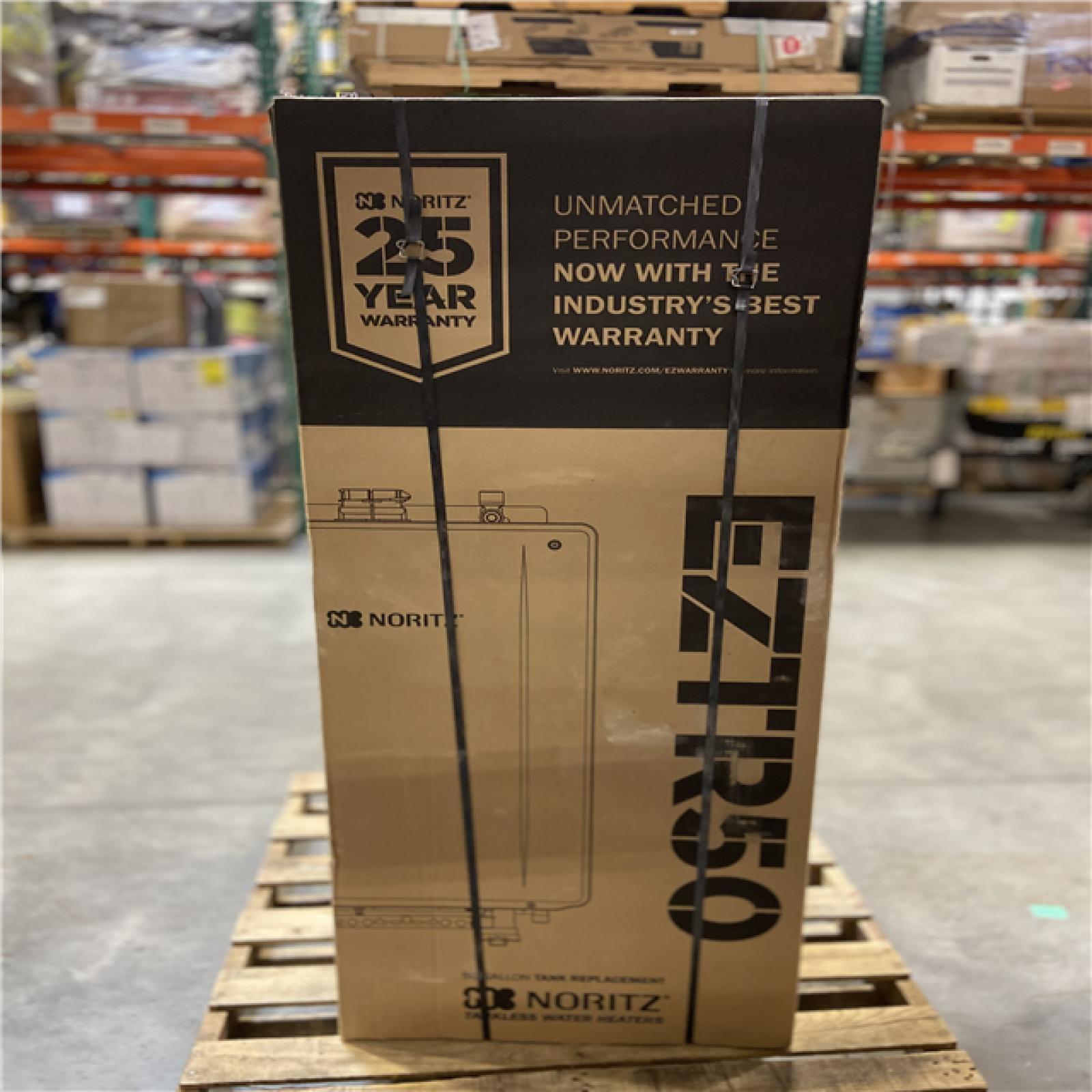 DALLAS LOCATION - Noritz EZTR50 180,000 BTU Multi Vent Condensing Tankless Water Heater Bundle Pack (NG)
