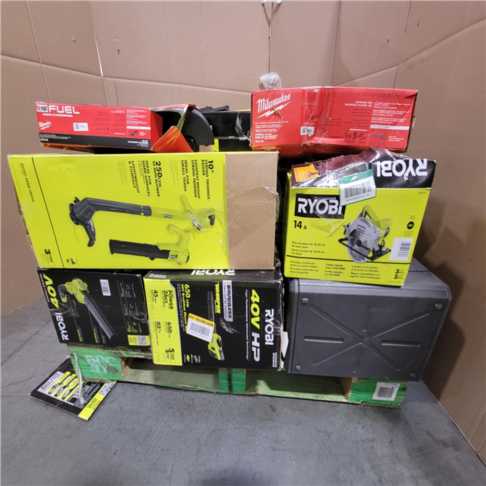 CALIFORNIA AS-IS TOOL PALLET