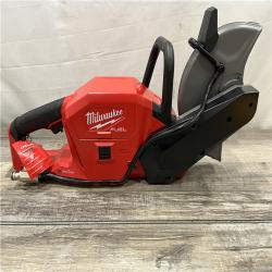 AS-IS Milwaukee FUEL ONE-KEY 18V Lithium-Ion Brushless Cordless 9 in. Cut Off Saw (Tool-Only)