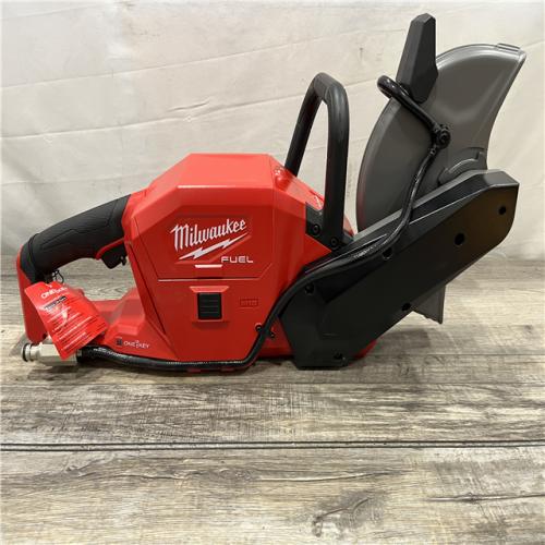 AS-IS Milwaukee FUEL ONE-KEY 18V Lithium-Ion Brushless Cordless 9 in. Cut Off Saw (Tool-Only)