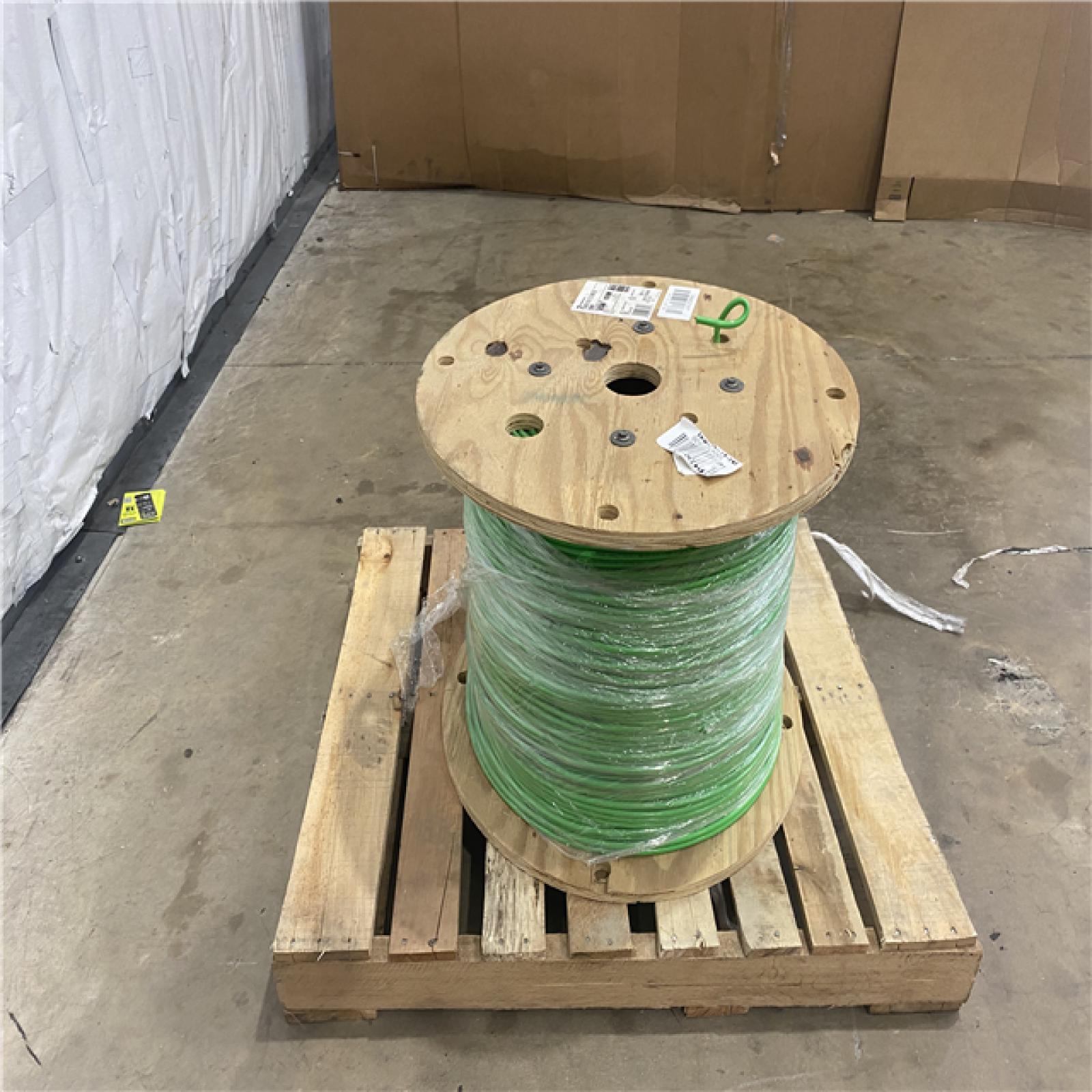Houston Location - AS-IS home improvement pallet SOUTHWIRE THHN 4 Str Cu SIM Gn 2500R 4 AWG GREEN 600V