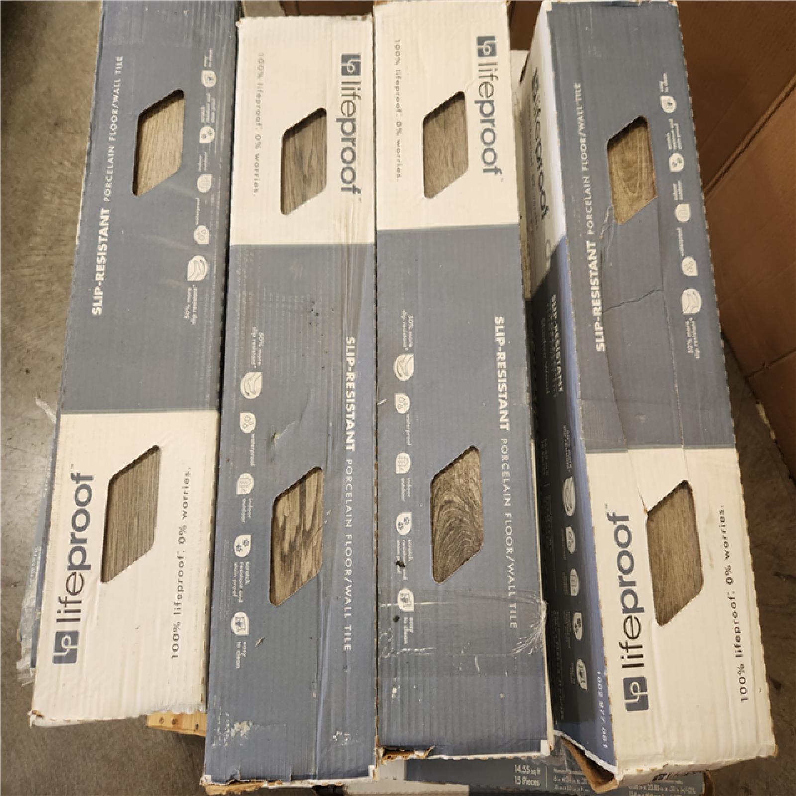 Phoenix Lifeproof Shadow Wood 6 in. x 24 in. Porcelain Floor and Wall Tile (523 sq. ft. /36 case)