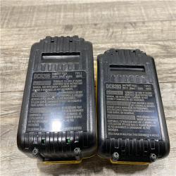 AS-IS DEWALT 20V MAX Lithium-Ion Battery Kit with 5.0Ah and 2.0Ah Battery and Charger