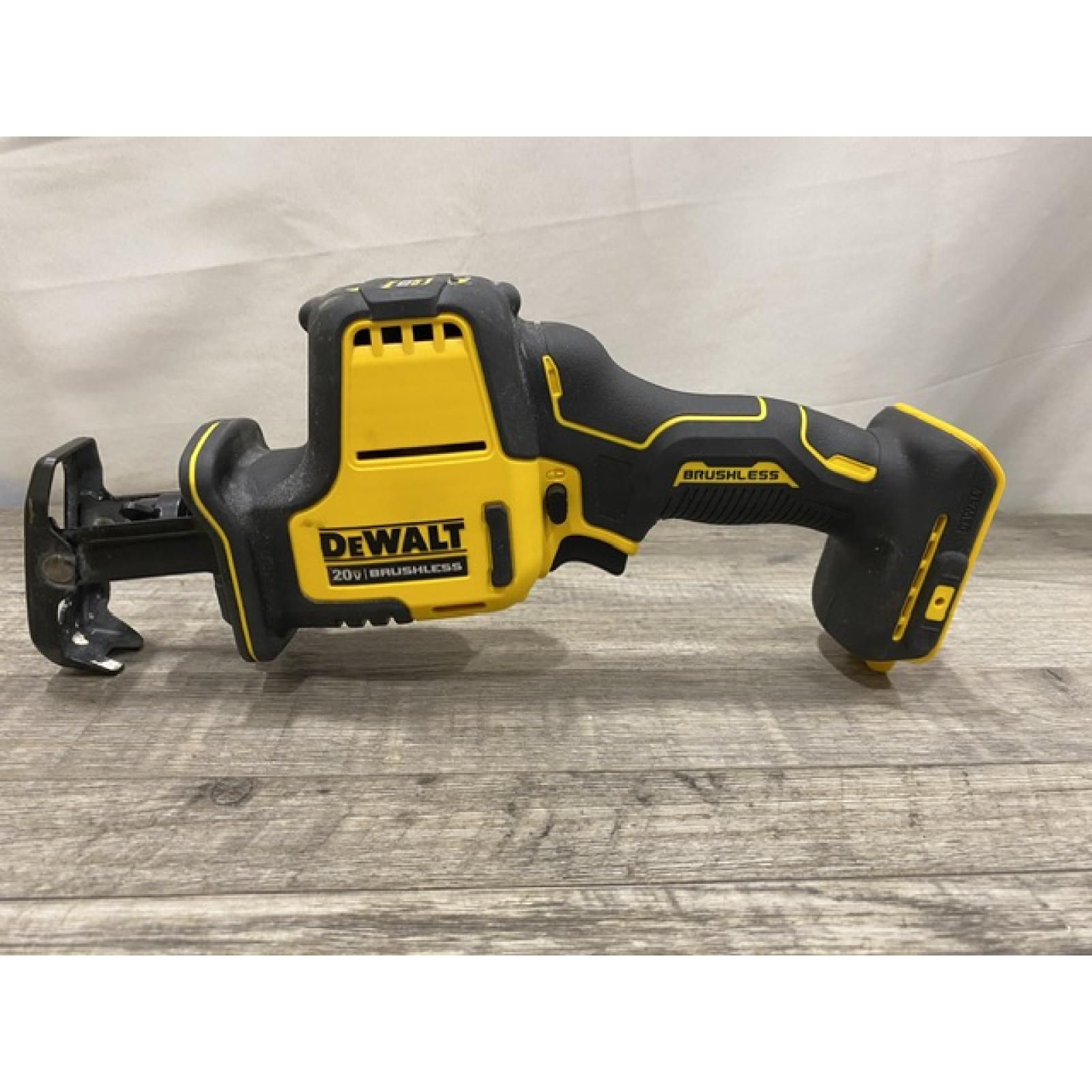 AS-IS DEWALT ATOMIC 20V MAX Cordless Brushless Compact Reciprocating Saw (Tool Only)