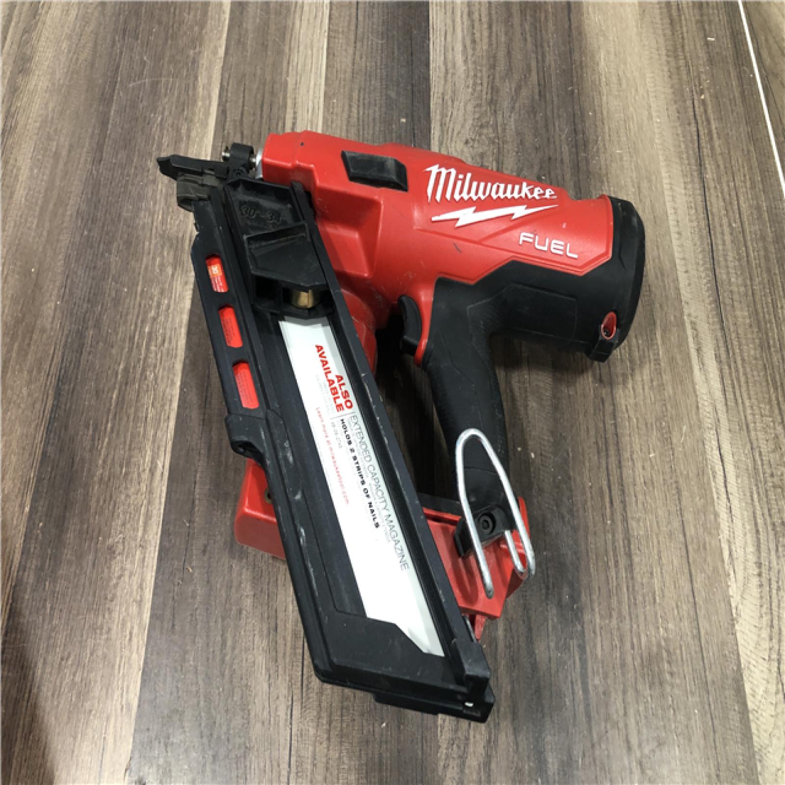 AS-IS Milwaukee  FUEL 3-1/2 in. 18-Volt 30-Degree Lithium-Ion Brushless Cordless Framing Nailer (Tool-Only)