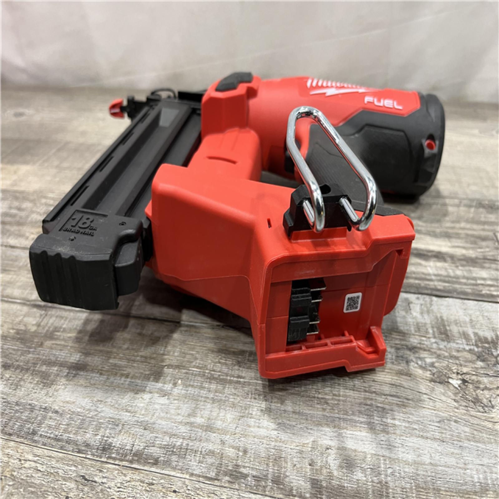 AS-IS Milwaukee FUEL 18-Volt Lithium-Ion Brushless Cordless Gen II 18-Gauge Brad Nailer (Tool-Only)