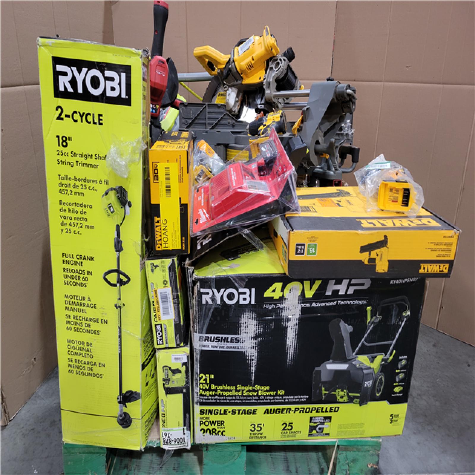 CALIFORNIA AS-IS TOOL PALLET