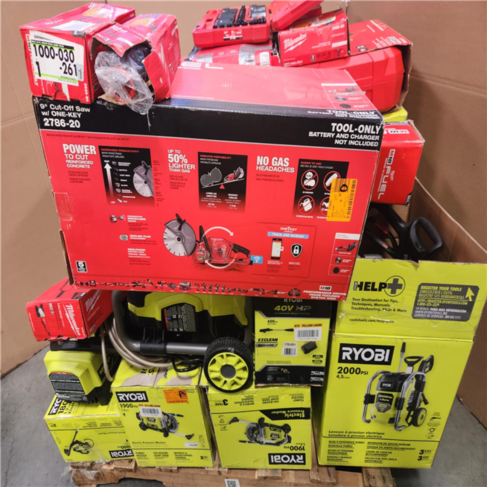 CALIFORNIA AS-IS TOOL PALLET