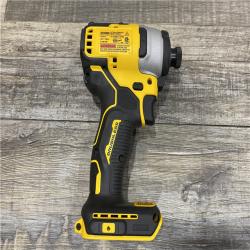 AS-IS DEWALT Atomic 20V Max Lithium-Ion Brushless Cordless Compact 1/4 in. Impact Driver Kit