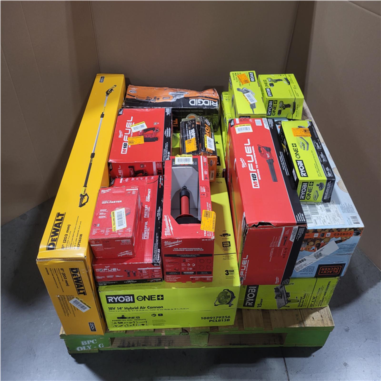 CALIFORNIA AS-IS TOOL PALLET