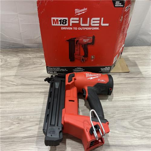 AS-IS MILWAUKEE M18 FUEL 18-Volt Lithium-Ion Brushless Cordless Gen II 18-Gauge Brad Nailer (Tool-Only)