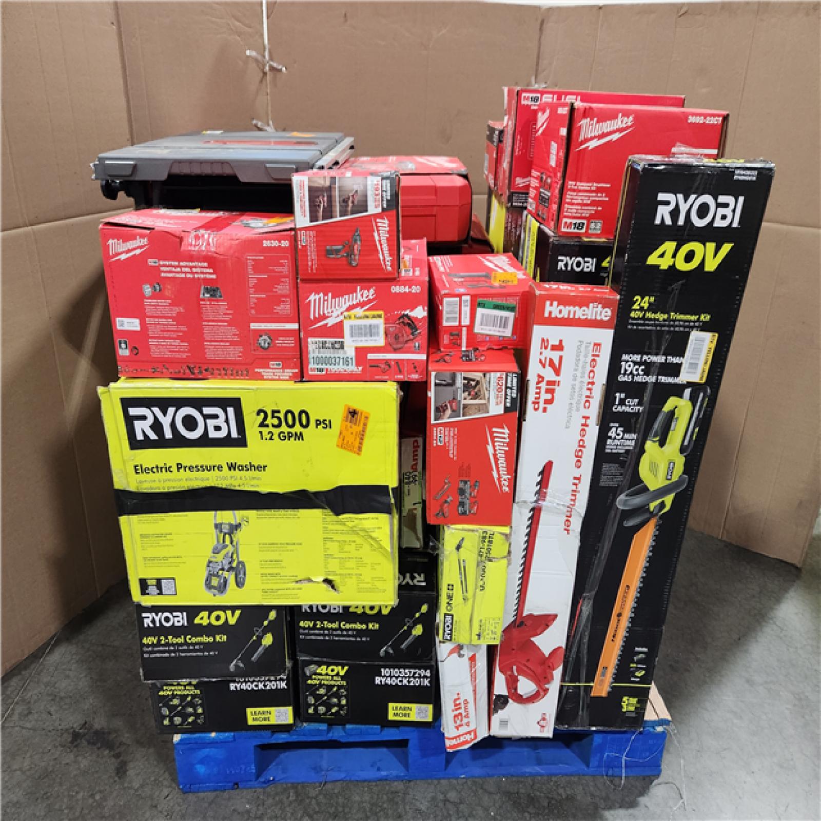 CALIFORNIA AS-IS TOOL PALLET