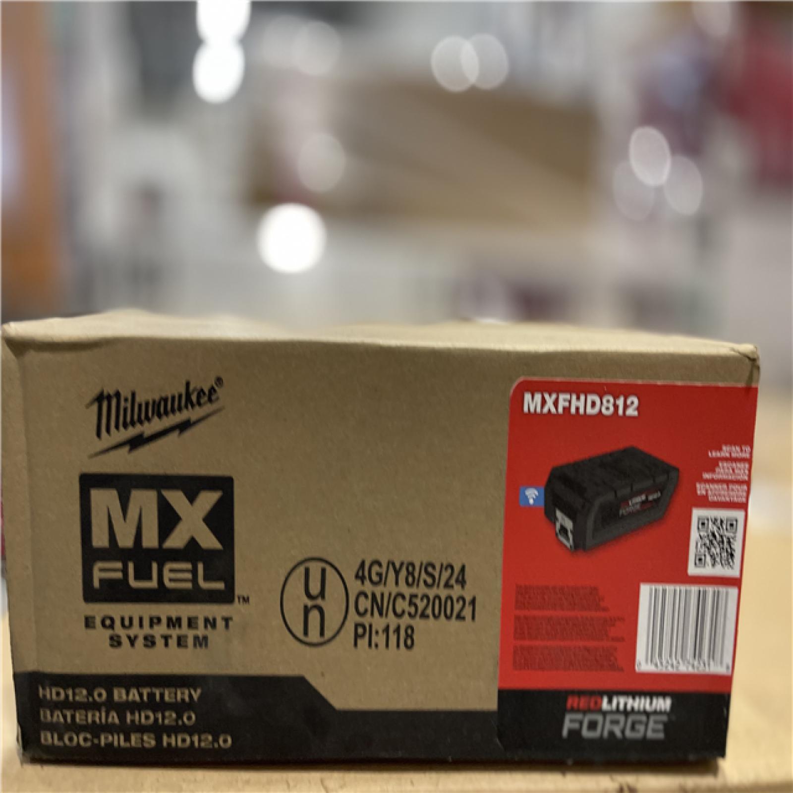 NEW! - Milwaukee MX FUEL REDLITHIUM FORGE HD12.0 Battery Pack