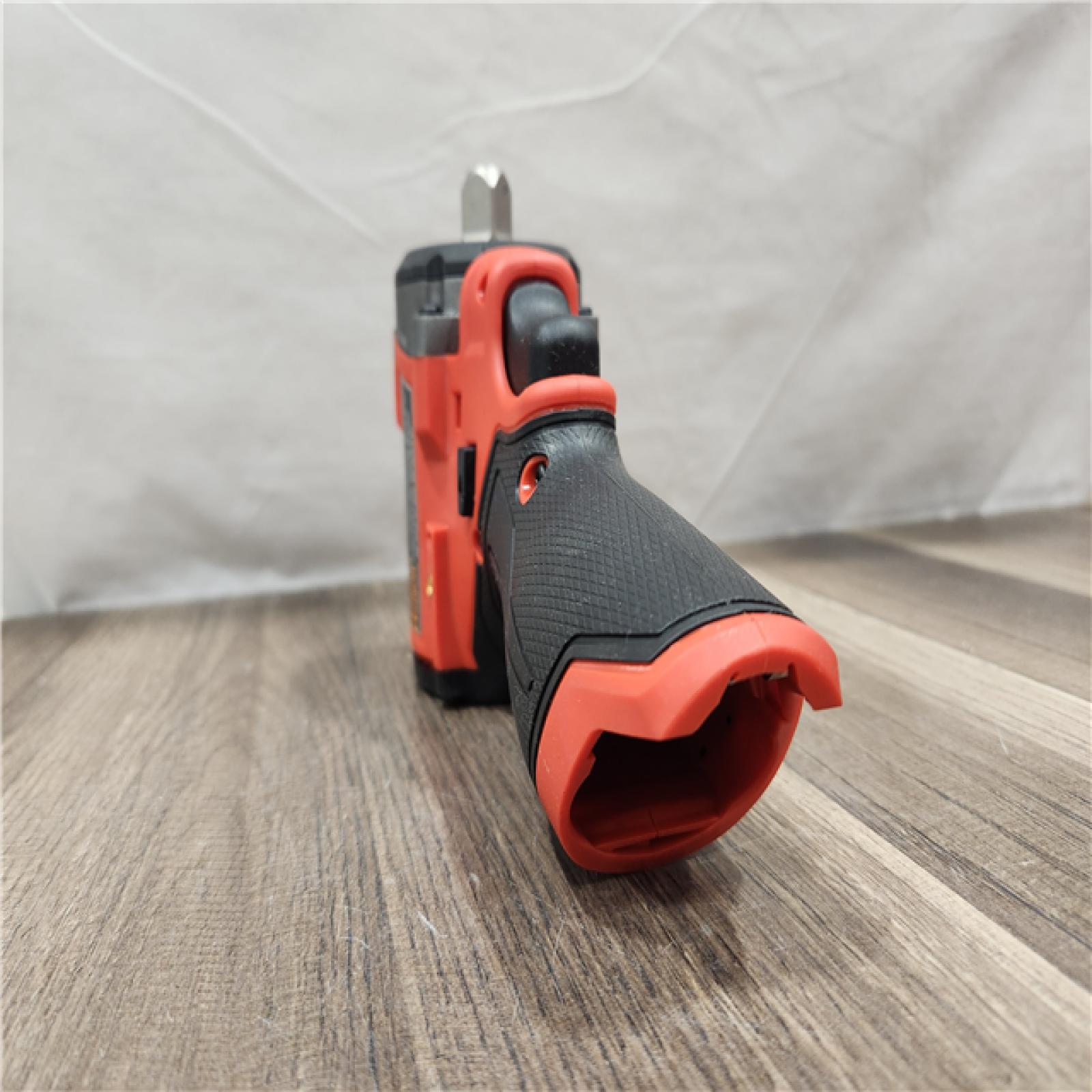 AS-IS- M12 FUEL 12V Lithium-Ion Brushless Cordless Stubby 1/2 in. Impact Wrench with Pin Detent (Tool-Only)