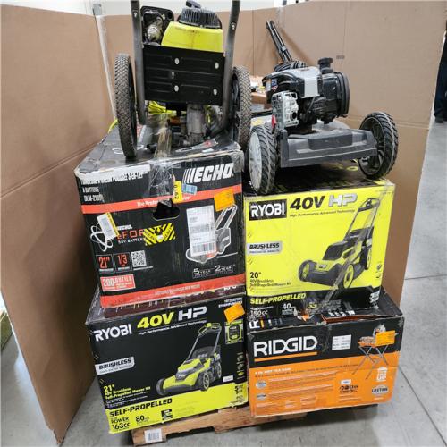 CALIFORNIA AS-IS OUTDOOR POWER EQUIPMENT