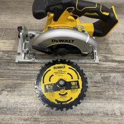 AS-IS DEWALT 20V MAX Cordless Brushless 6-1/2 in. Sidewinder Style Circular Saw (Tool Only)