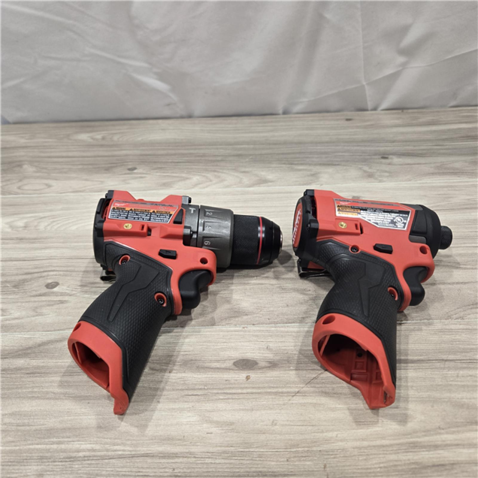 AS-IS Milwaukee 3497-22 12V Hammer Drill and Impact Driver Combo Kit