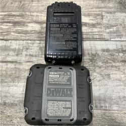 AS-IS DEWALT 20V MAX Lithium-Ion Starter Kit with 4.0 Ah and 5.0 Ah Batteries and Charger