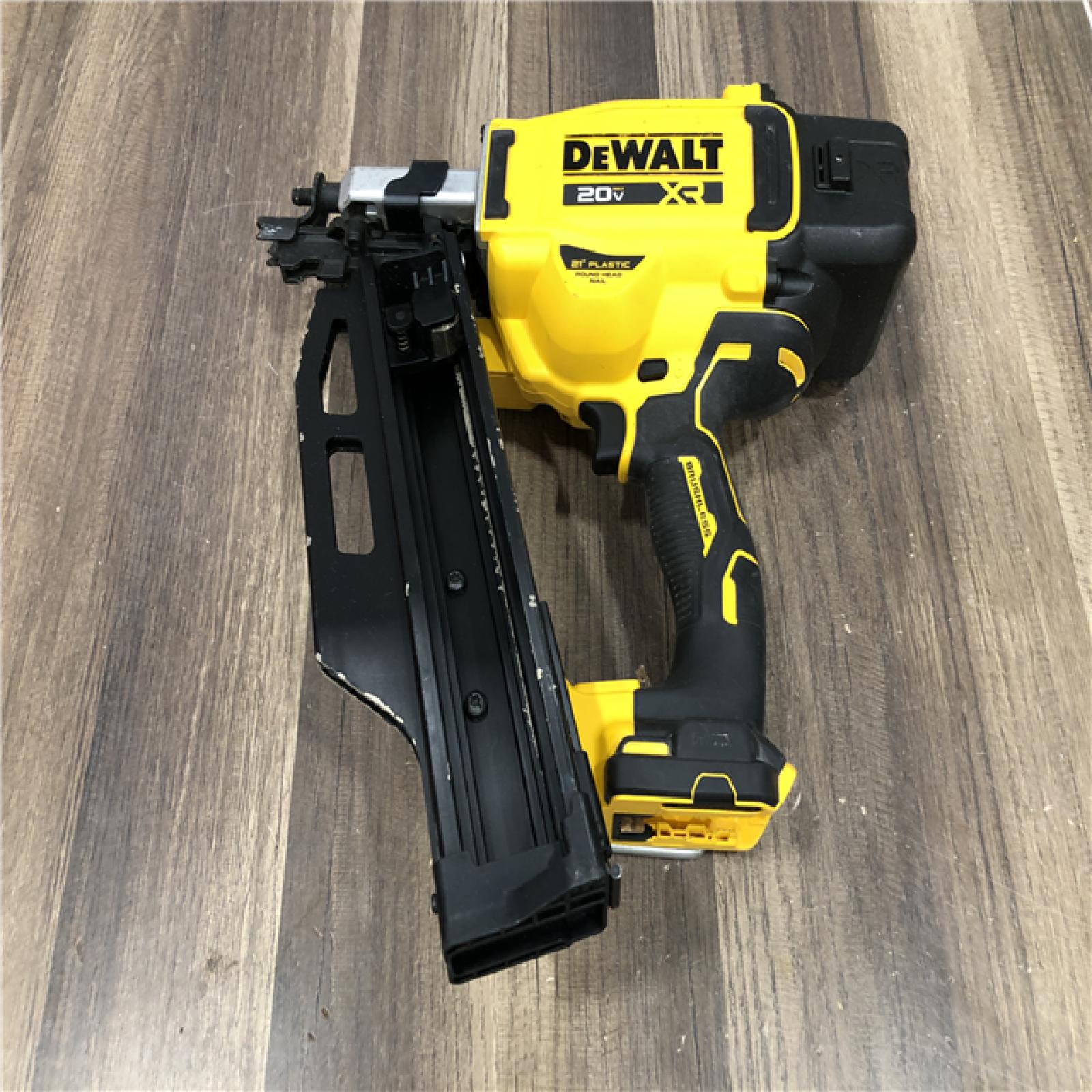 AS-IS DEWALT 20-Volt 21° Cordless Framing Nailer (Tool-Only)