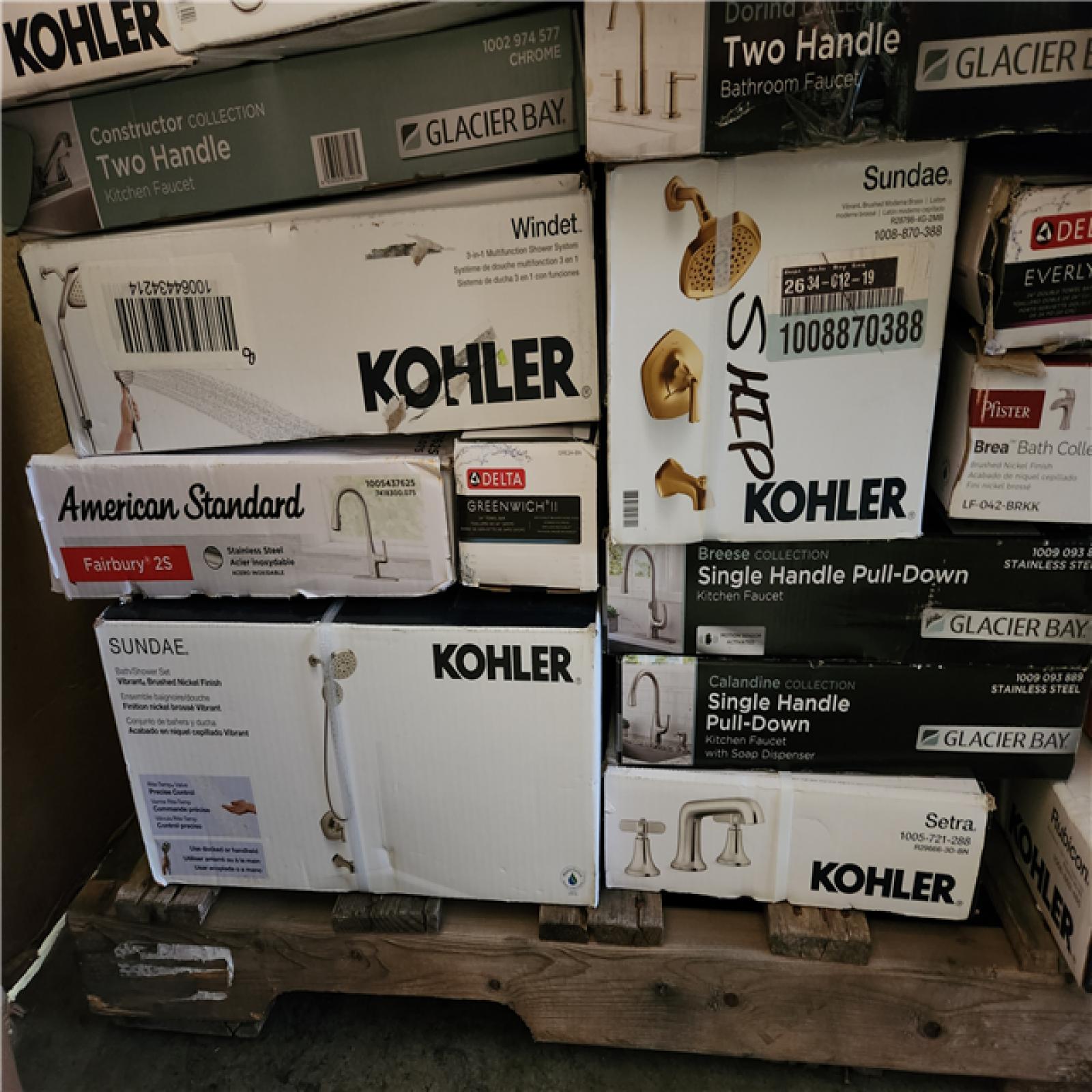 Phoenix AS-IS Mixed Bathroom/Kitchen Sink Faucet Pallet