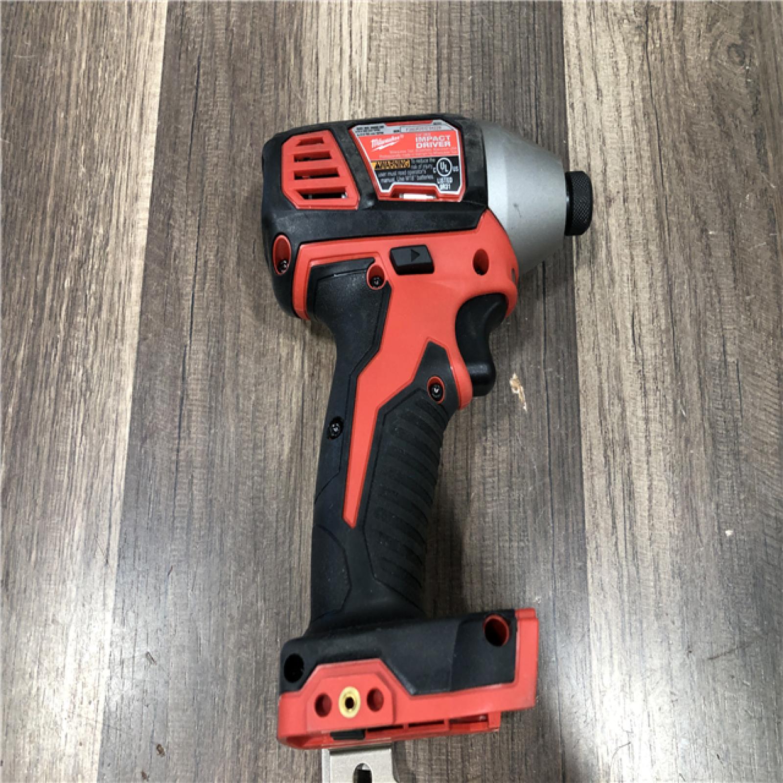 AS-IS Milwaukee M18 18V Lithium-Ion Cordless 1/4 in. Hex Impact Driver (Tool-Only)