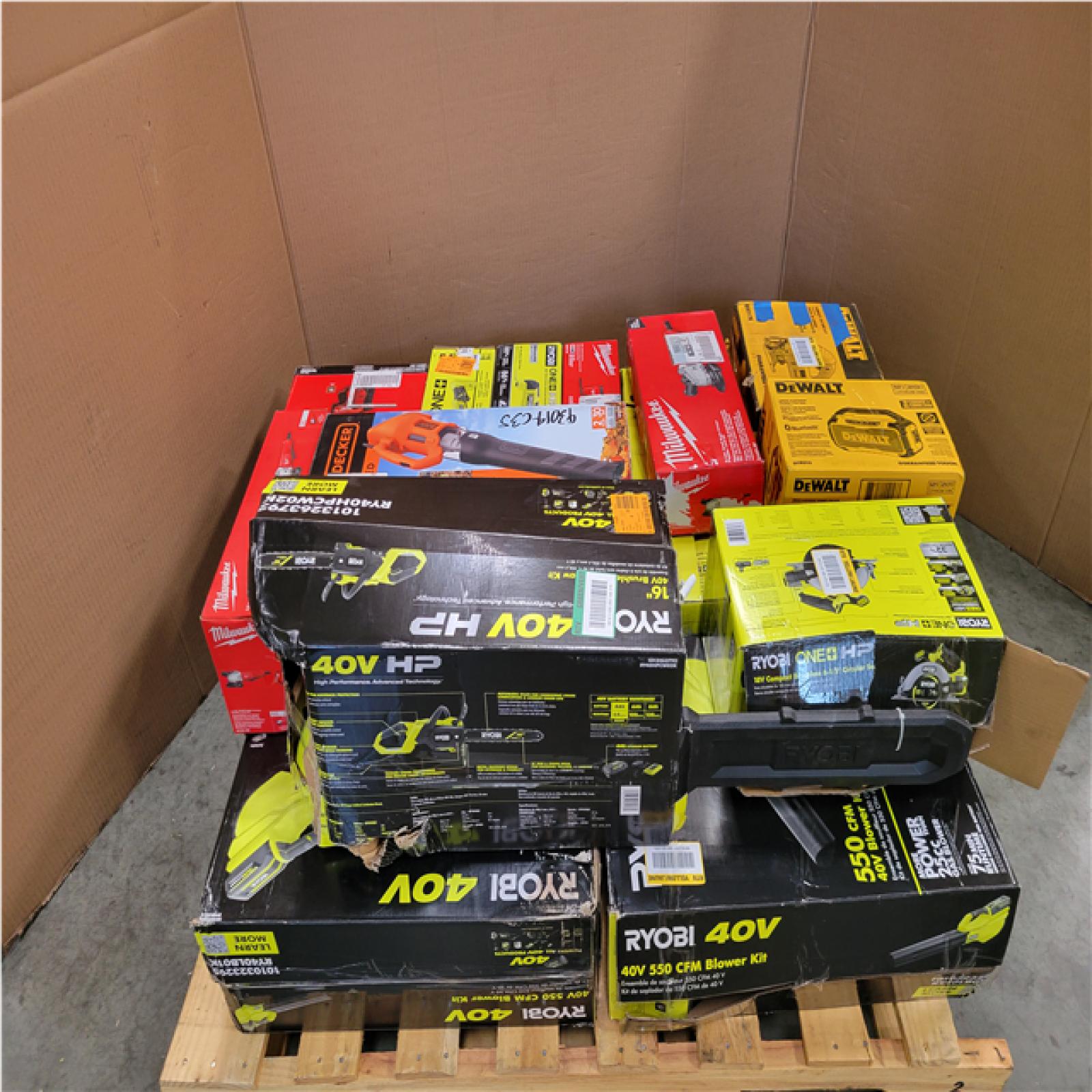 CALIFORNIA AS-IS TOOL PALLET