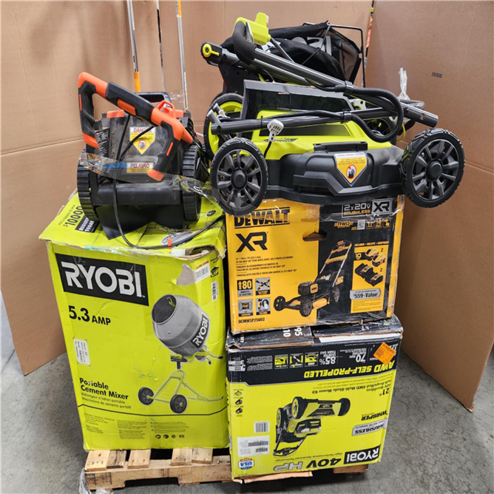 CALIFORNIA AS-IS OUT DOOR POWER EQUIPMENT