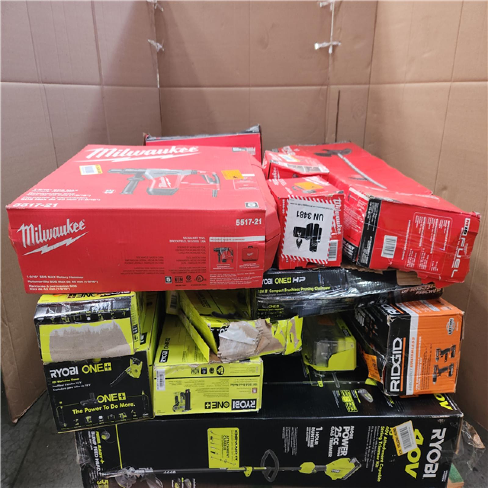 CALIFORNIA AS-IS TOOL PALLET