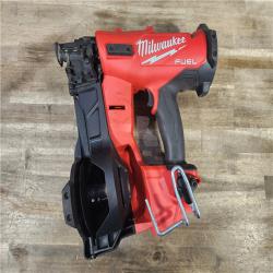 HOUSTON LOCATION - AS-IS Milwaukee M18 FUEL Coil Roofing Nailer (TOOL ONLY)