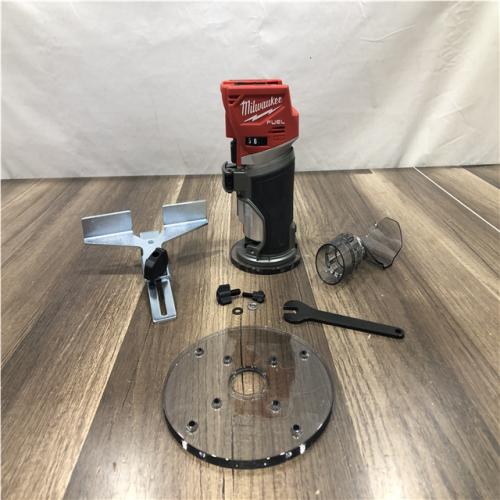 AS-IS Milwaukee FUEL 18V Lithium-Ion Brushless Cordless Compact Router (Tool-Only)