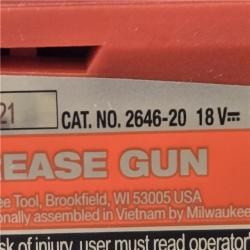 AS-IS Milwaukee 18V Lithium-Ion Cordless Grease Gun 2-Speed (Tool-Only)
