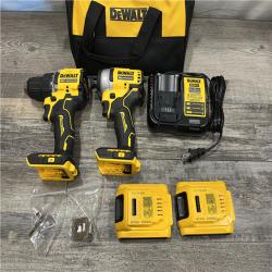 AS-IS DEWALT ATOMIC 20-Volt MAX Lithium-Ion Cordless Combo Kit