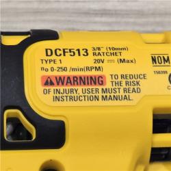 AS-IS DeWalt ATOMIC 20V MAX Cordless 3/8 in. Ratchet (Tool Only)